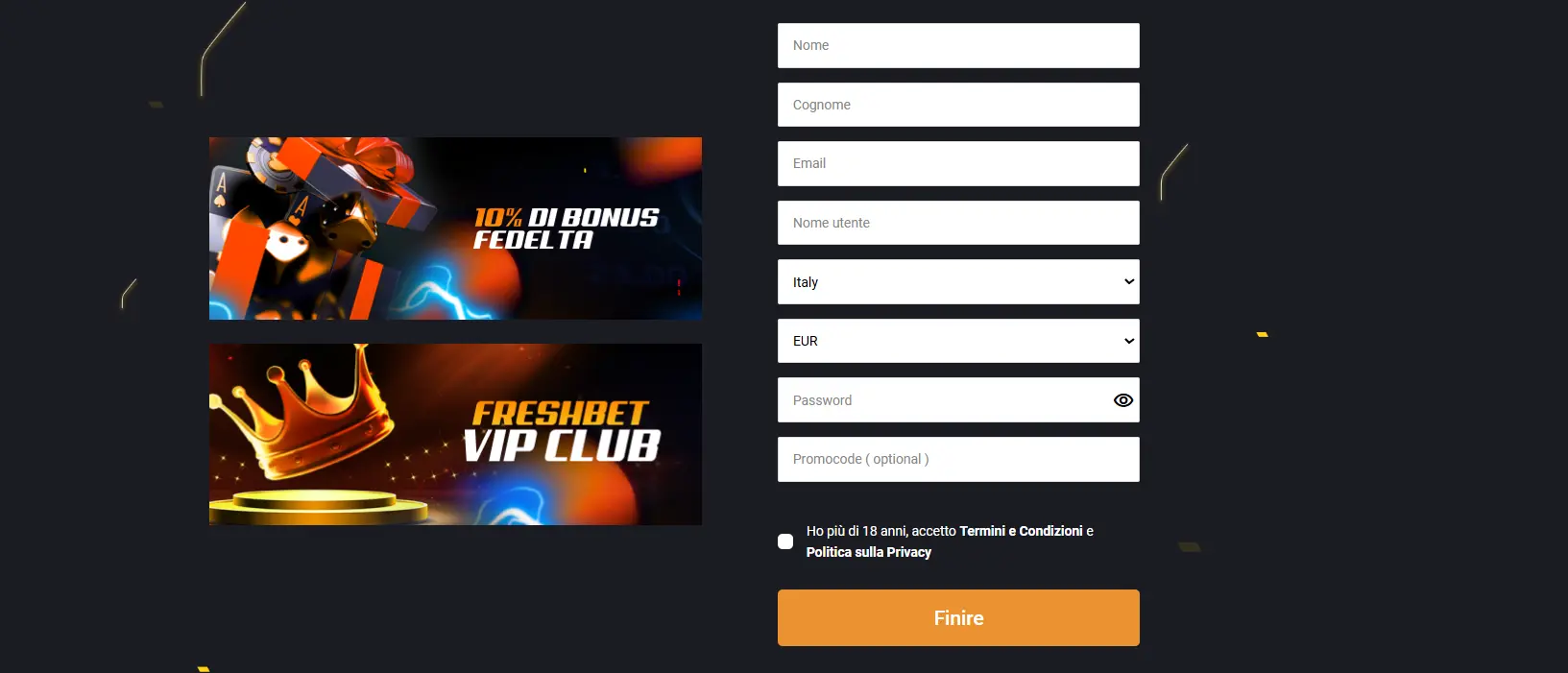 Come ottenere un bonus senza deposito in un casinò non AAMS - guida passo dopo passo